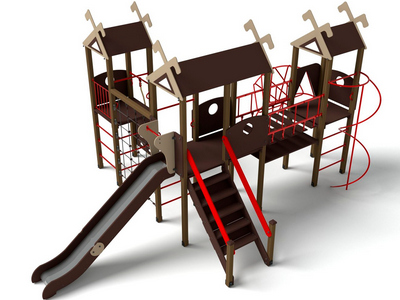 Детский игровой комплекс Лесная долина ДИО 06060