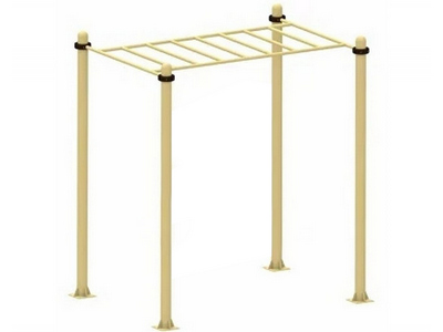 Уличный рукоход двойной V007