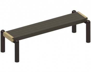 Скамья для отдыха TORUDA 9, ДПК