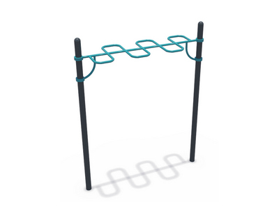 Уличный рукоход-змейка (ГТО 89-108 мм)