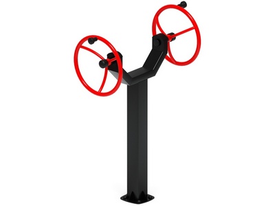 Уличный тренажёр Рули Тренировка 11 (положение стоя)