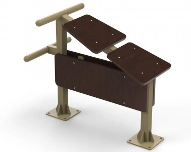 Уличный тренажер TORUDA «Скамья для пресса» 42