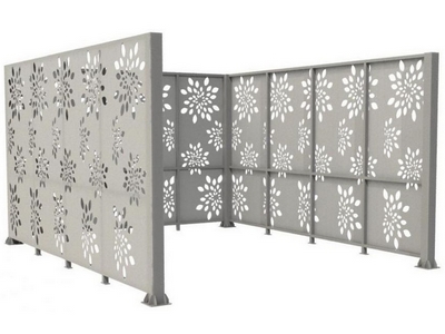 Ограждение площадки для КГМ Флорет