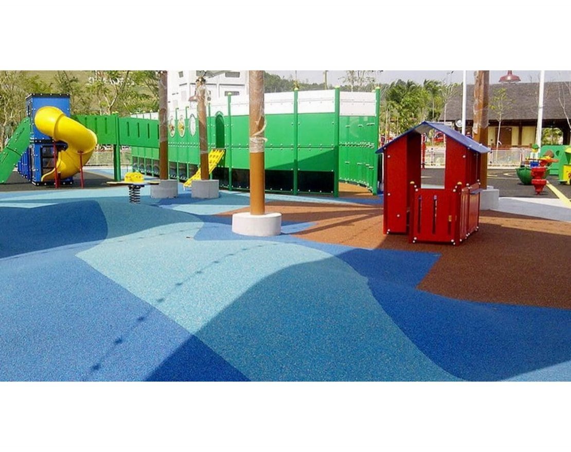 Бесшовное резиновое покрытие TORUDA Eco Soft Sandwich EPDM с укладкой - вид 9