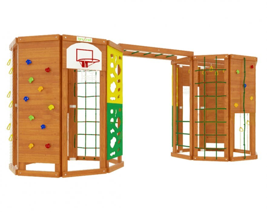 Спортивный игровой комплекс Двойной Воркаут - вид 2