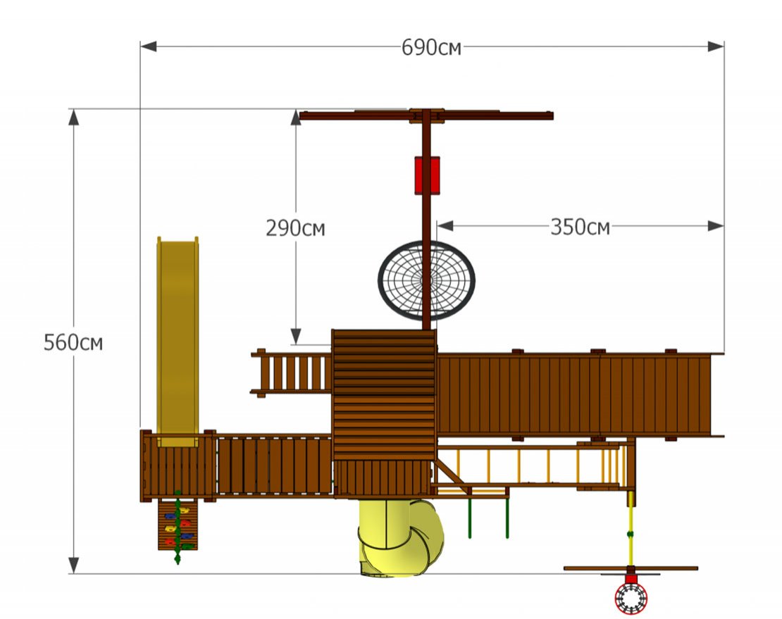 Уличный ДСК Дакота 7 - вид 2