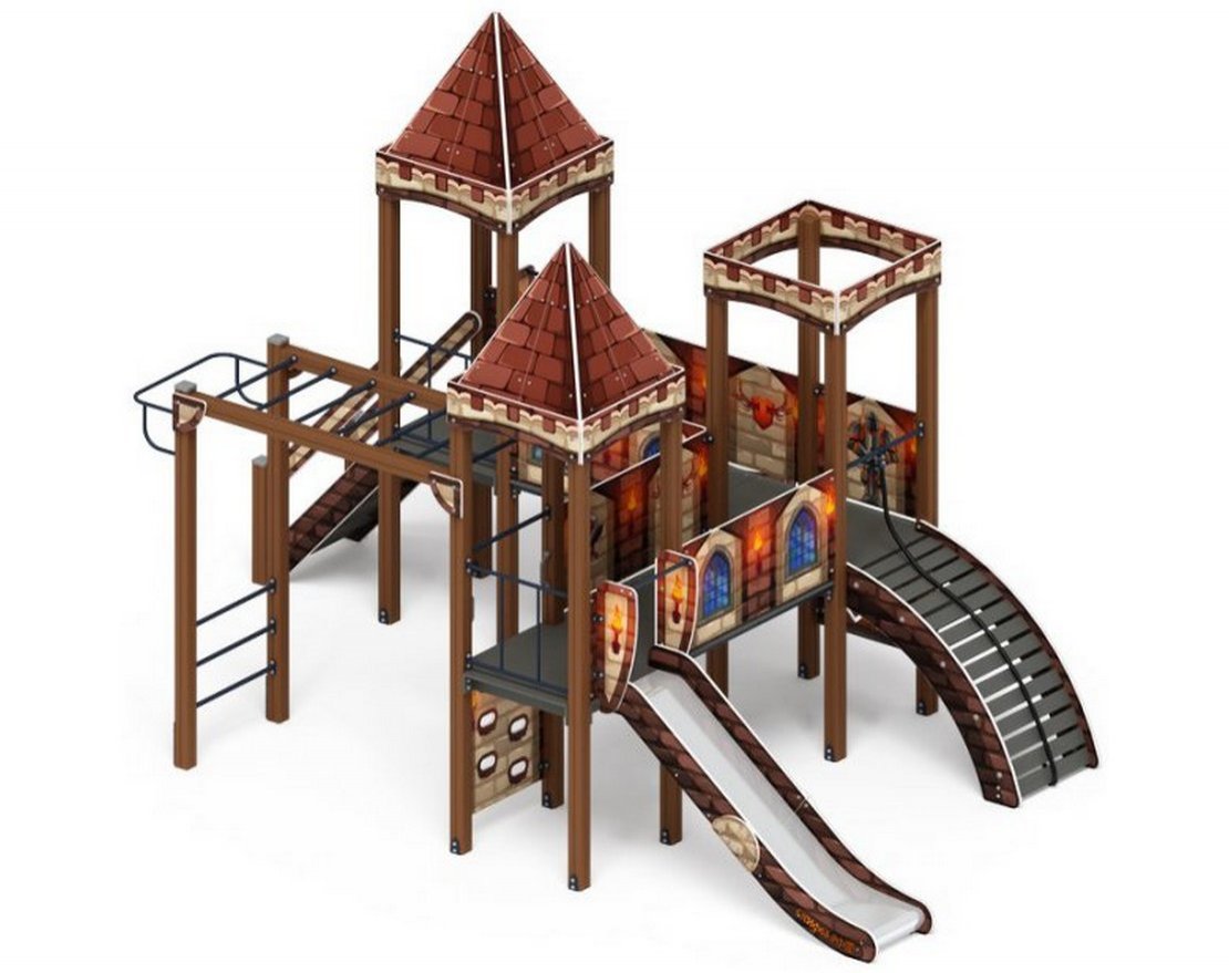 Уличный ДСК Рыцари круглого стола-2 - вид 3