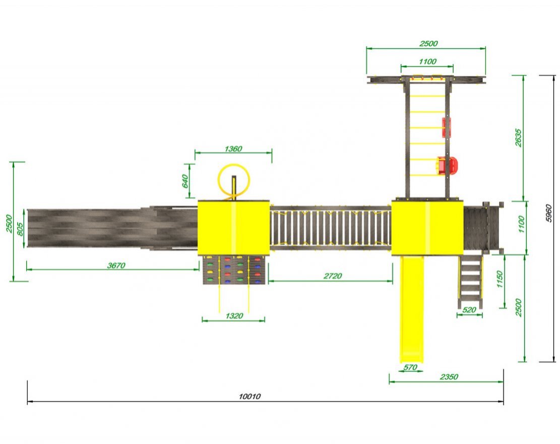 Детская площадка  Пикник Кракен AllSeasons