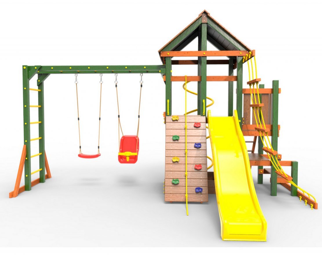 Детская площадка  Пикник Макси с рукоходом вираж