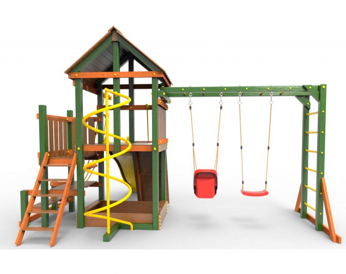 Детская площадка  Пикник Макси с рукоходом вираж
