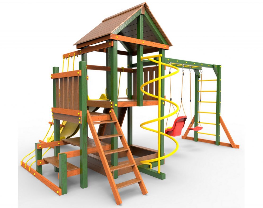 Детская площадка  Пикник Макси с рукоходом вираж