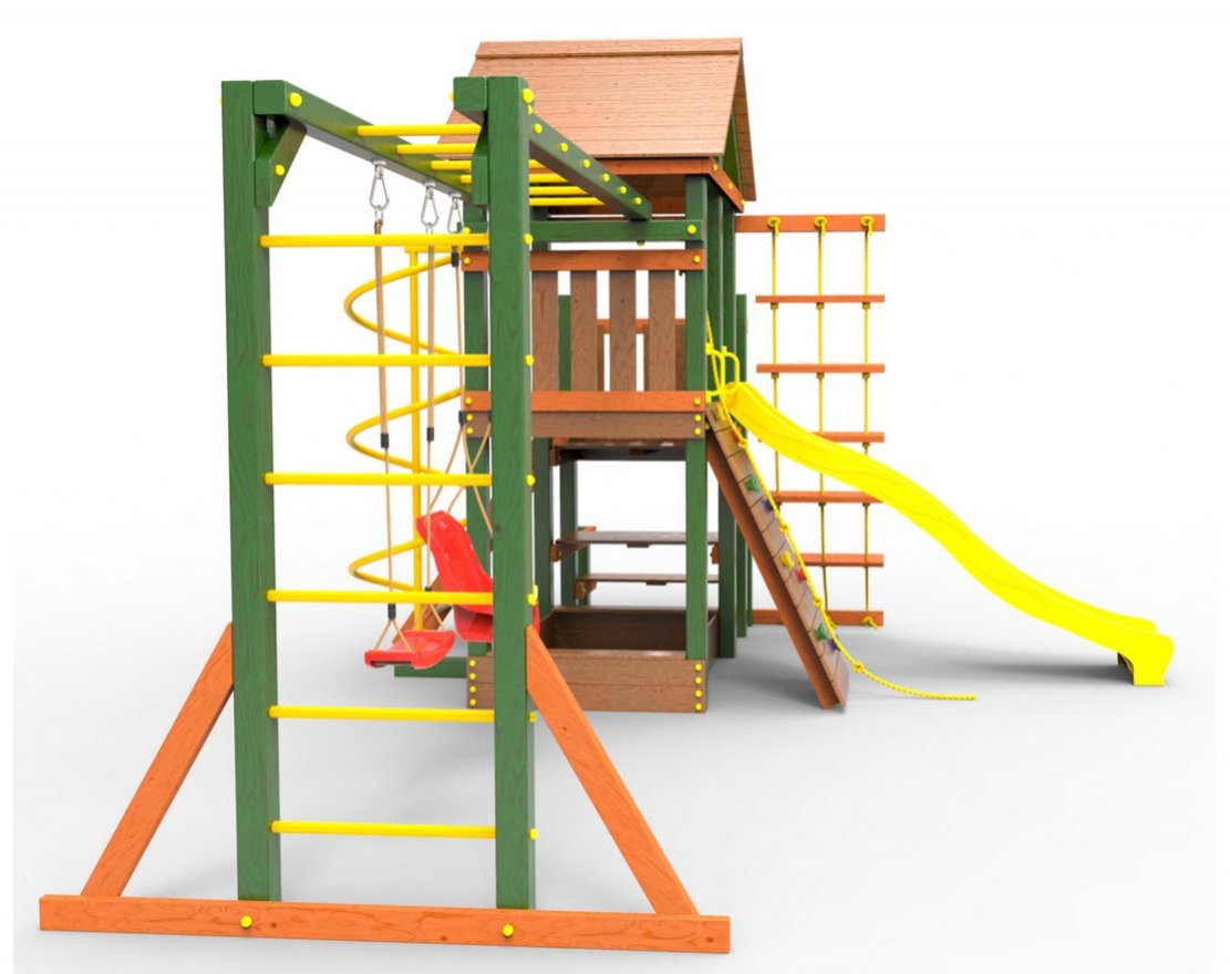Детская площадка  Пикник Макси с рукоходом вираж