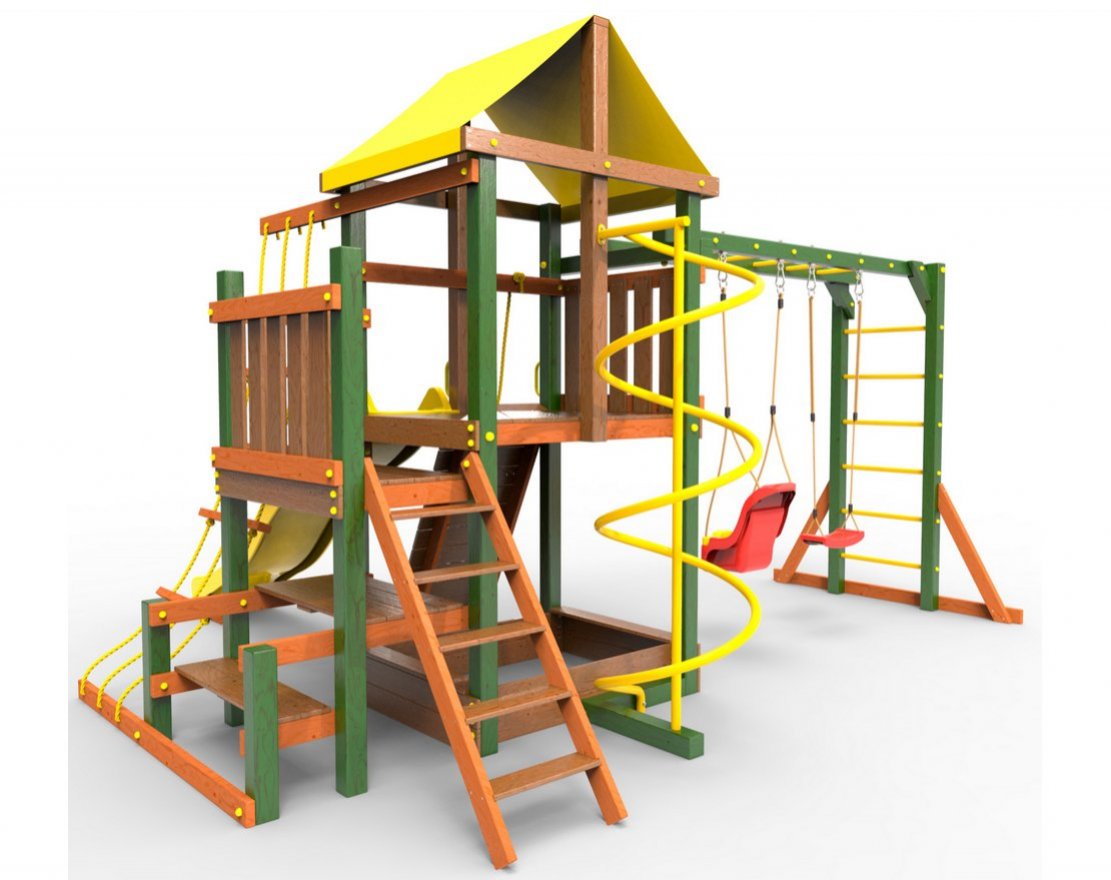 Детская площадка  Пикник Макси с рукоходом вираж