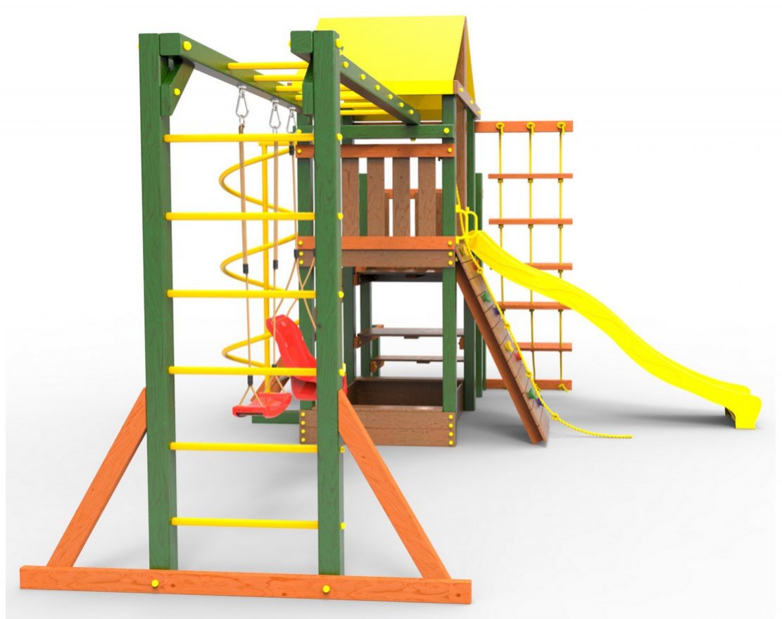 Детская площадка  Пикник Макси с рукоходом вираж