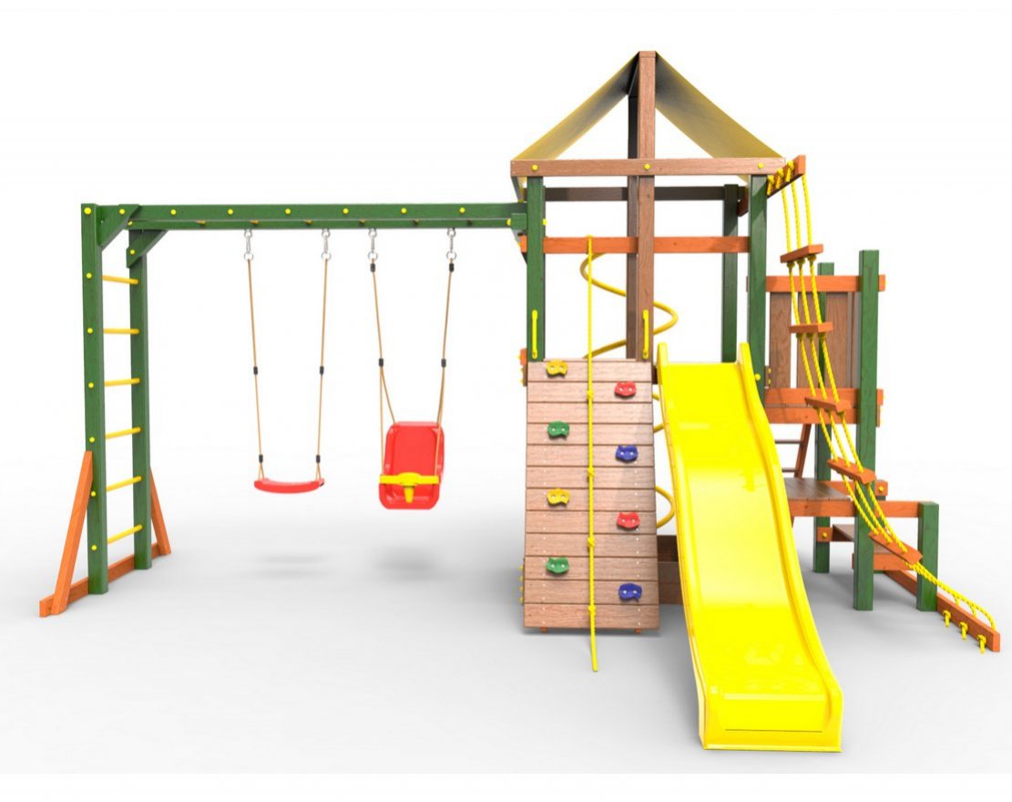 Детская площадка  Пикник Макси с рукоходом вираж
