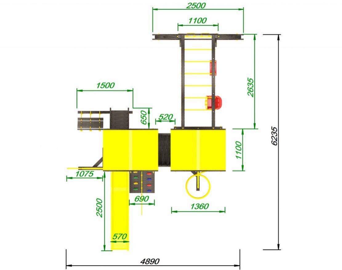 Детская площадка  Пикник Пацифик Light