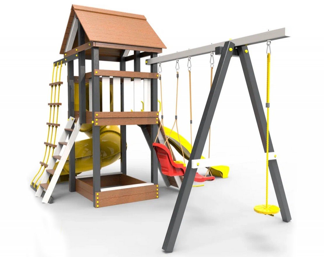 Уличный ДСК Сорбет Ваниль с винтовой трубой - вид 5