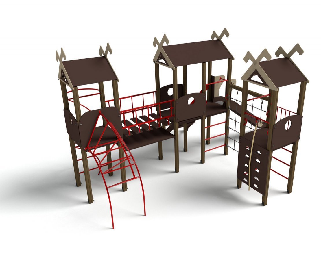 Детский игровой комплекс Лесная долина ДИО 06060 - вид 1