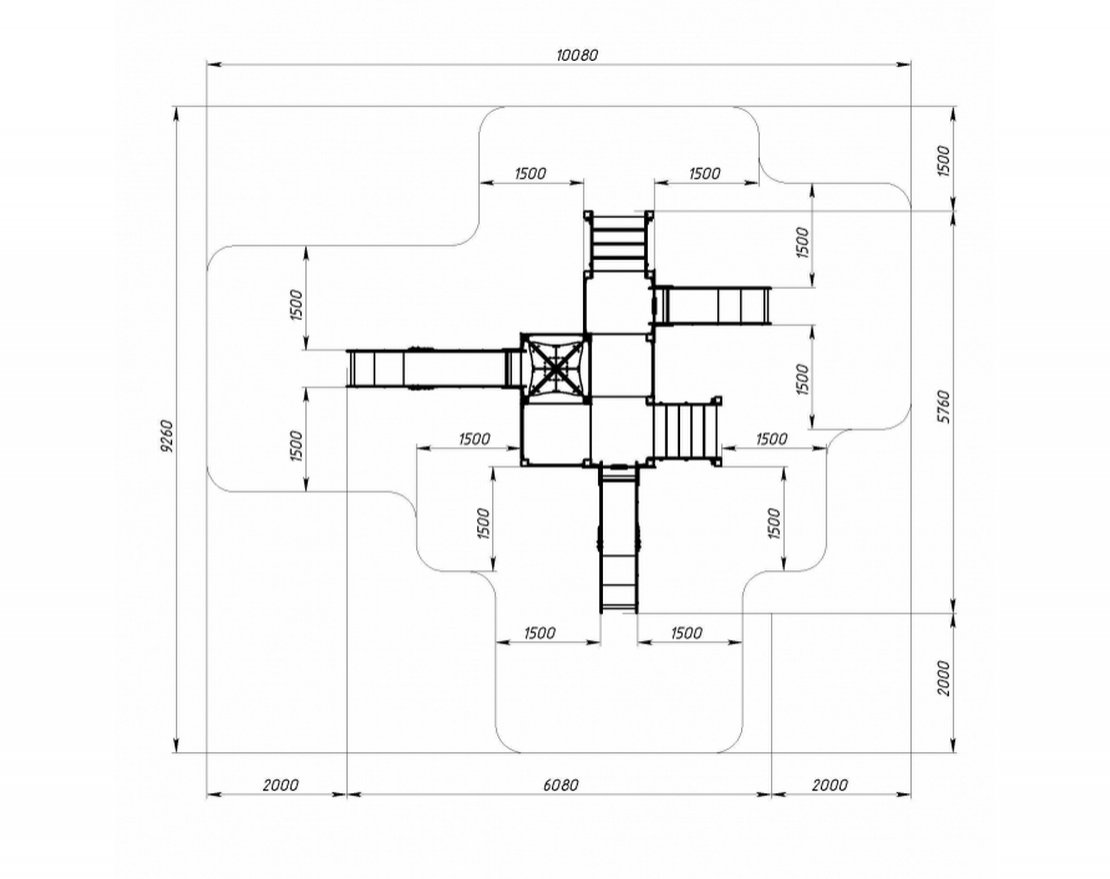 Уличный ДСК Царь Тритон-3 - вид 5