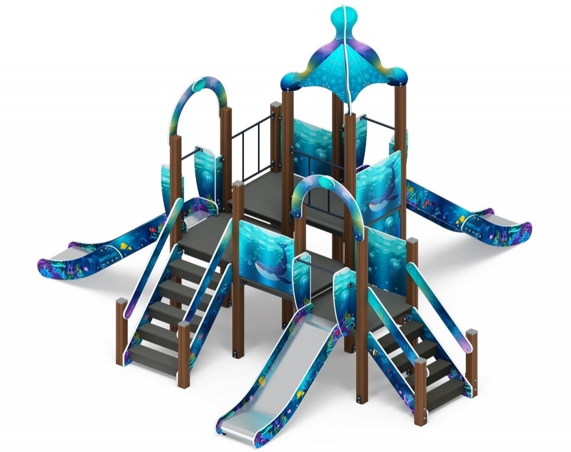 Уличный ДСК Царь Тритон-3 - вид 3