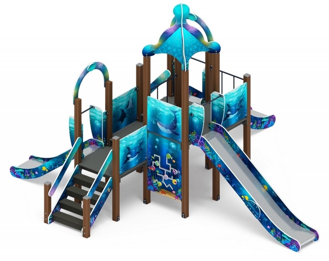 Уличный ДСК Царь Тритон-3 - вид 2