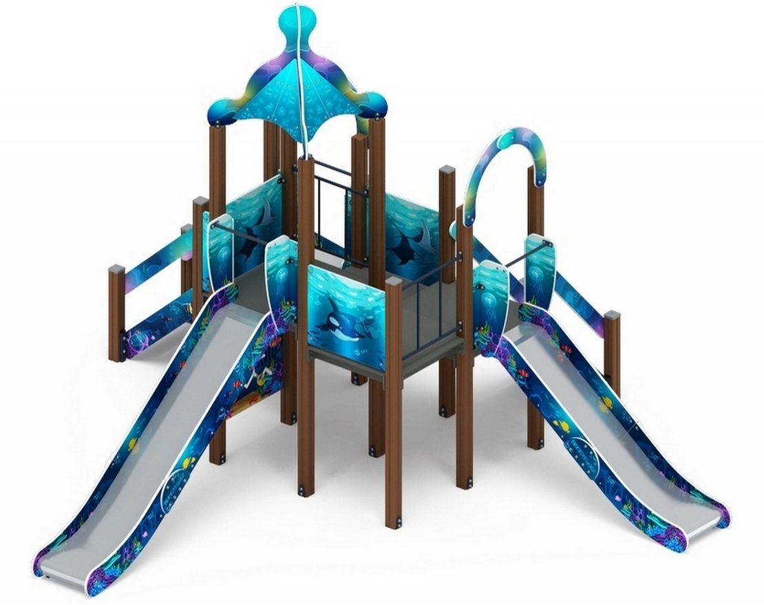 Уличный ДСК Царь Тритон-3 - вид 1