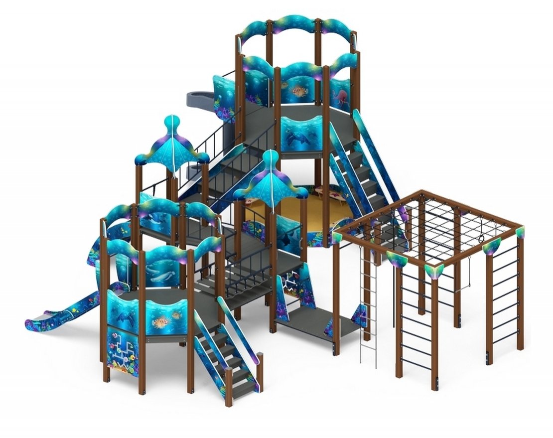 Уличный ДСК Царь Тритон-4 - вид 3