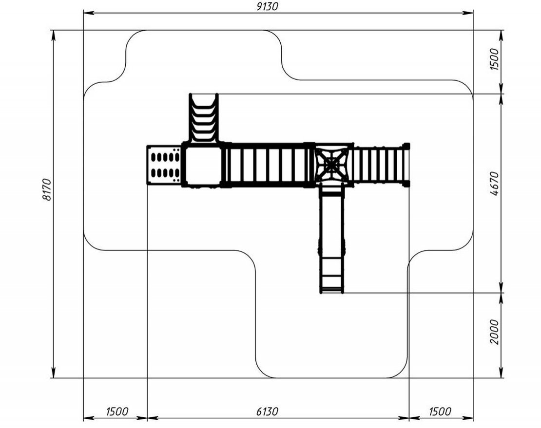 Уличный ДСК Царь Тритон-7 - вид 5