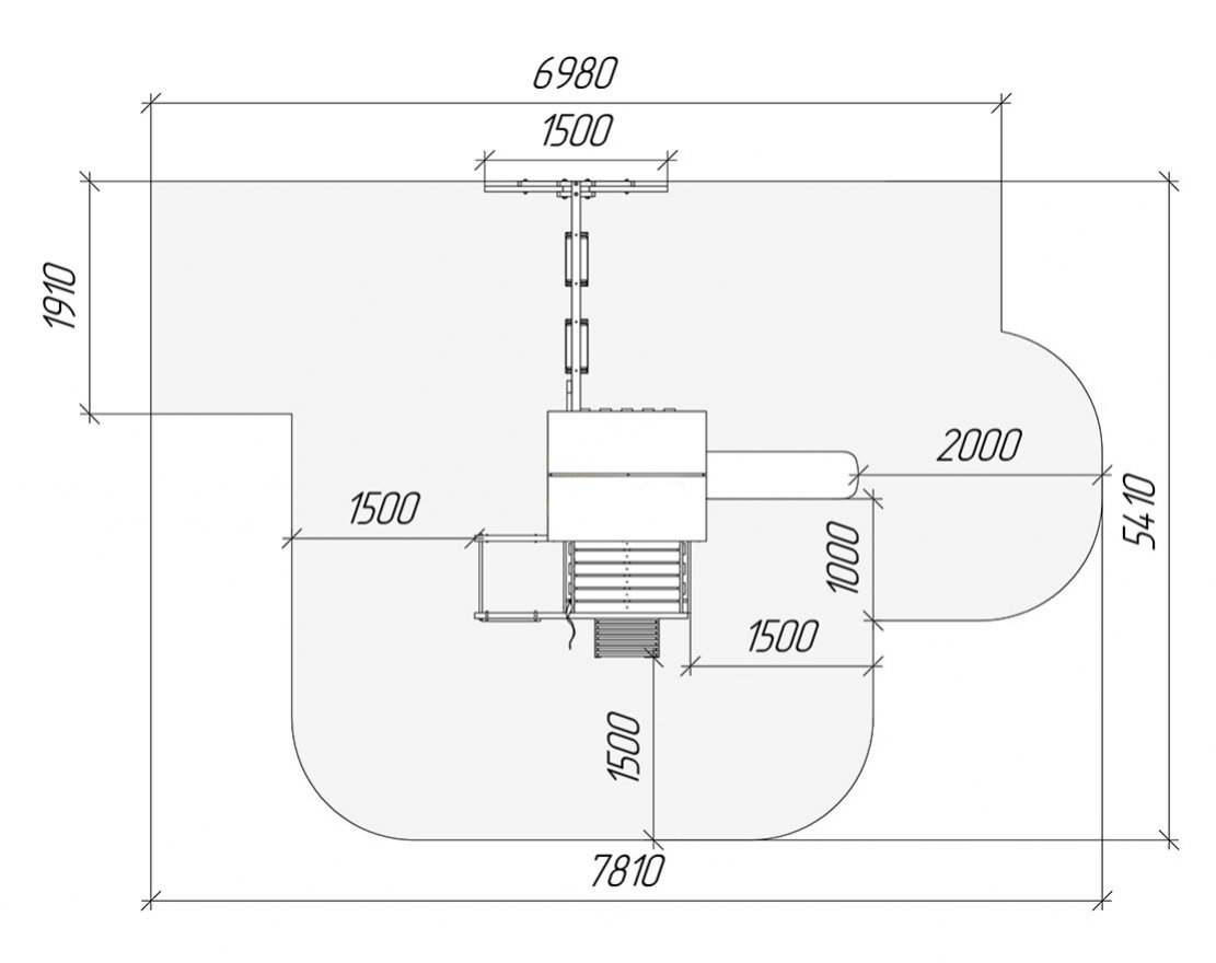 Детский игровой комплекс Савушка TooSun (Тусун) 3