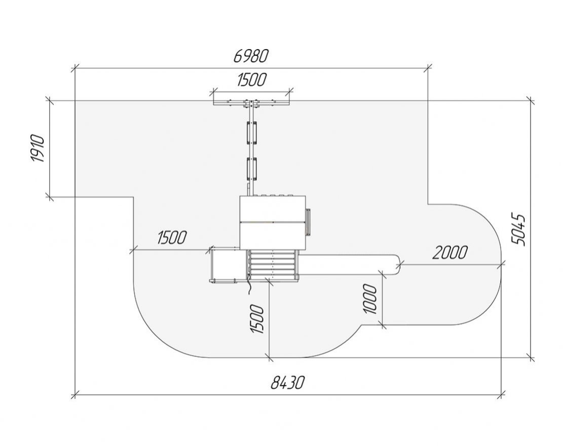 Детский игровой комплекс Савушка TooSun (Тусун) 3 Plus