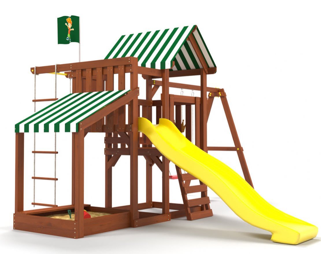 Детский игровой комплекс Савушка TooSun (Тусун) 3 Plus с песочницей