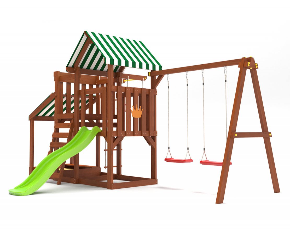 Детский игровой комплекс Савушка TooSun (Тусун) 3 с песочницей с качелями