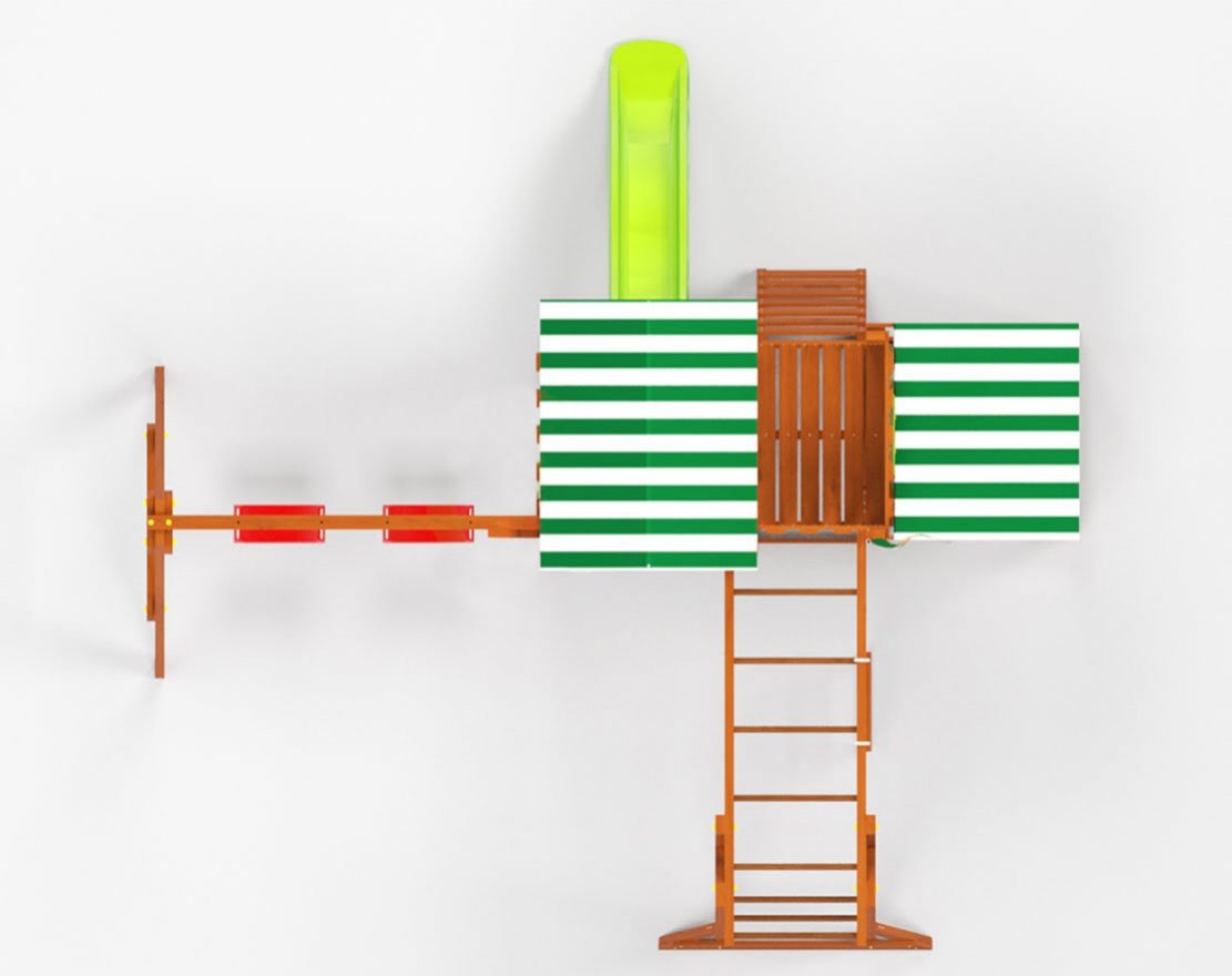 Детский игровой комплекс Савушка TooSun (Тусун) 4 с песочницей