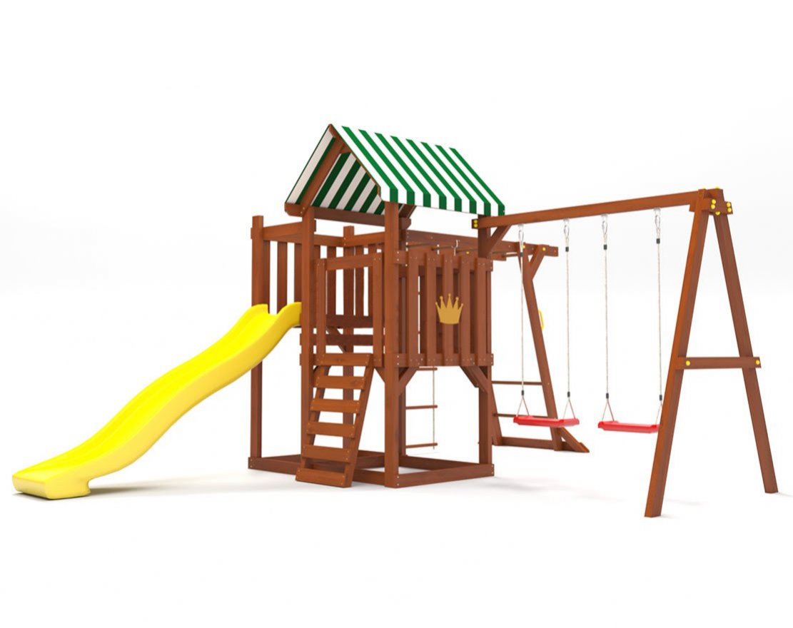 Детский игровой комплекс Савушка TooSun (Тусун) 4 с песочницей Plus