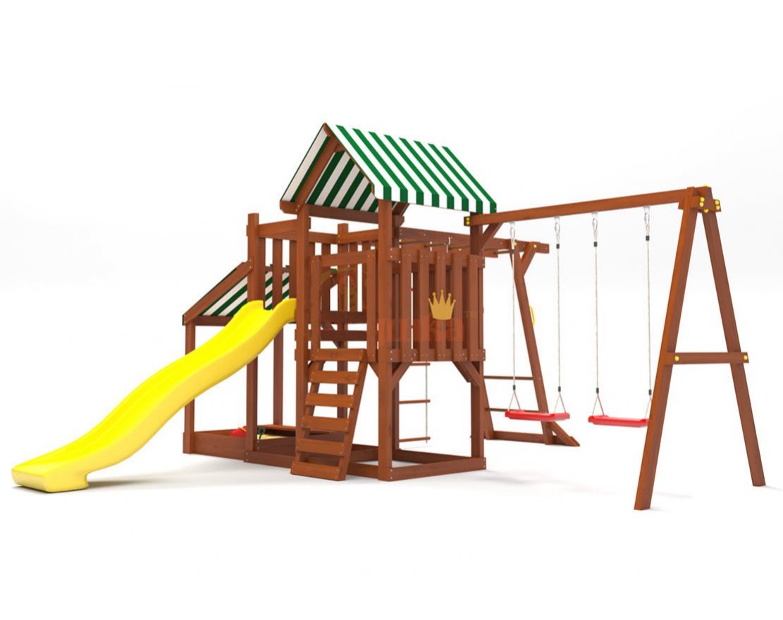 Детский игровой комплекс Савушка TooSun (Тусун) 4 с песочницей Plus