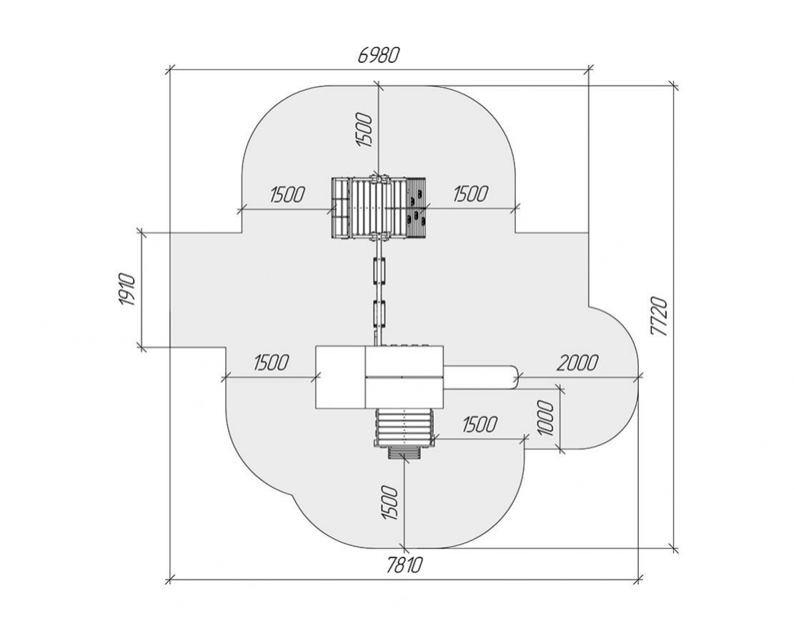 Детский игровой комплекс Савушка TooSun (Тусун) 6