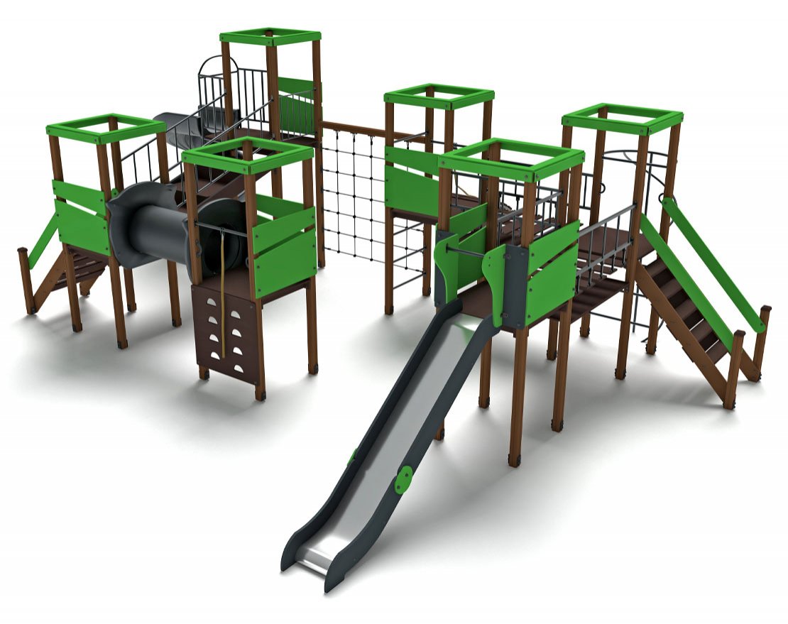 Игровой комплекс Геометрия Н-1500 и 2000 ДИО 09080 - вид 3