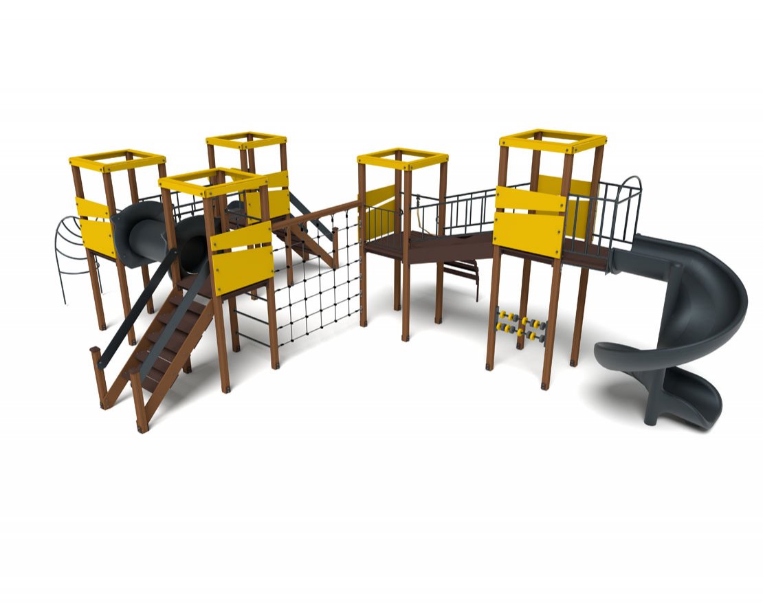 Игровой комплекс Геометрия Н-1500 и Н-2000 ДИО 09070 - вид 8