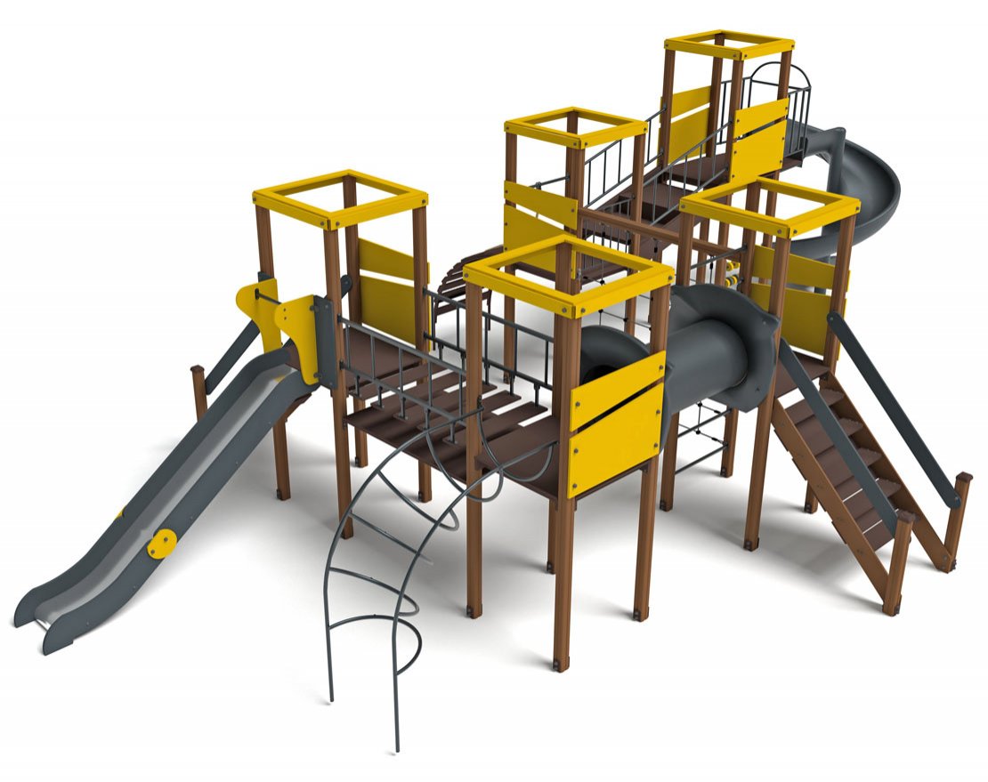 Игровой комплекс Геометрия Н-1500 и Н-2000 ДИО 09070 - вид 6