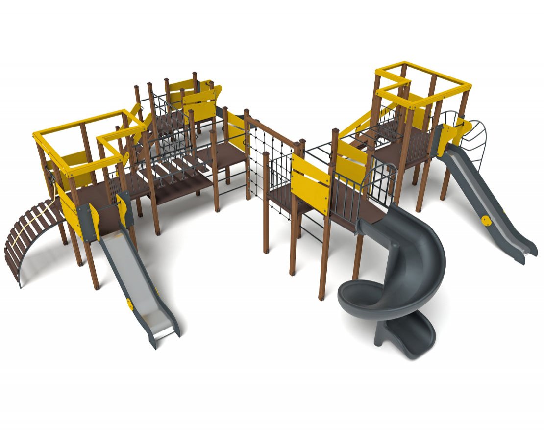 Уличный ДСК Геометрия Н-900,1200 и 2000 ДИО 09030 - вид 4