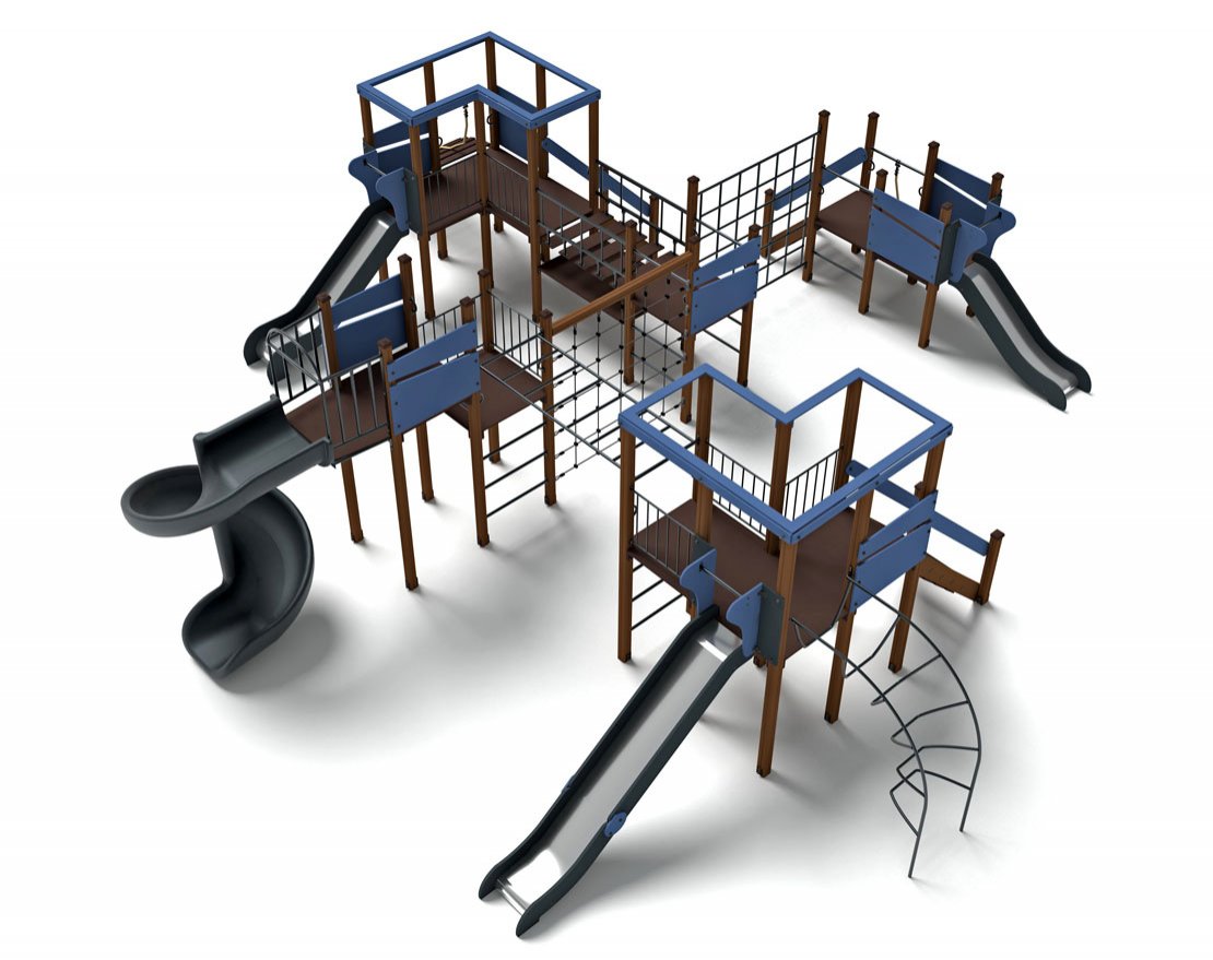 Уличный ДСК Геометрия Н-900,1200 и 2000 ДИО 09030 - вид 6