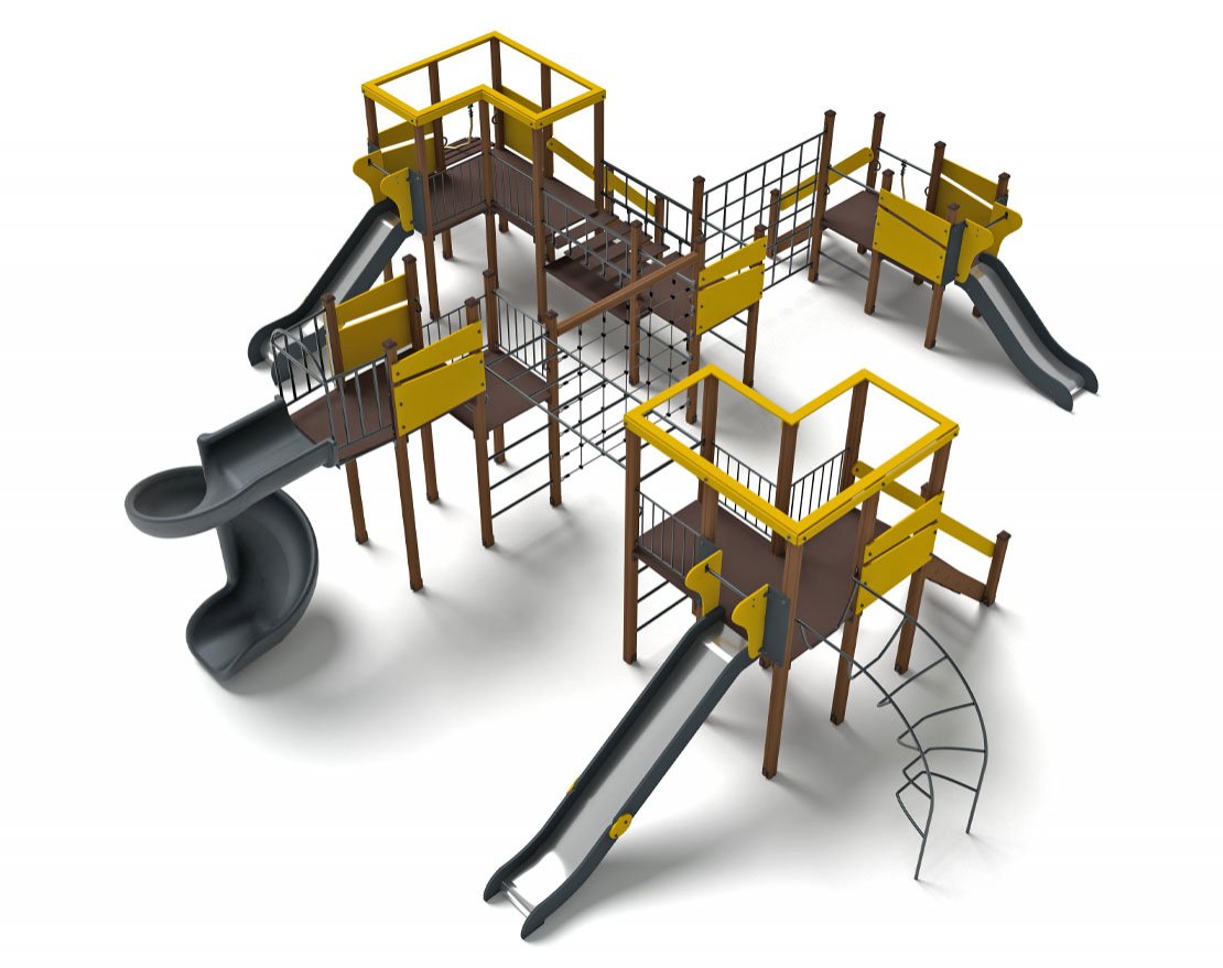 Уличный ДСК Геометрия Н-900,1200 и 2000 ДИО 09030 - вид 5