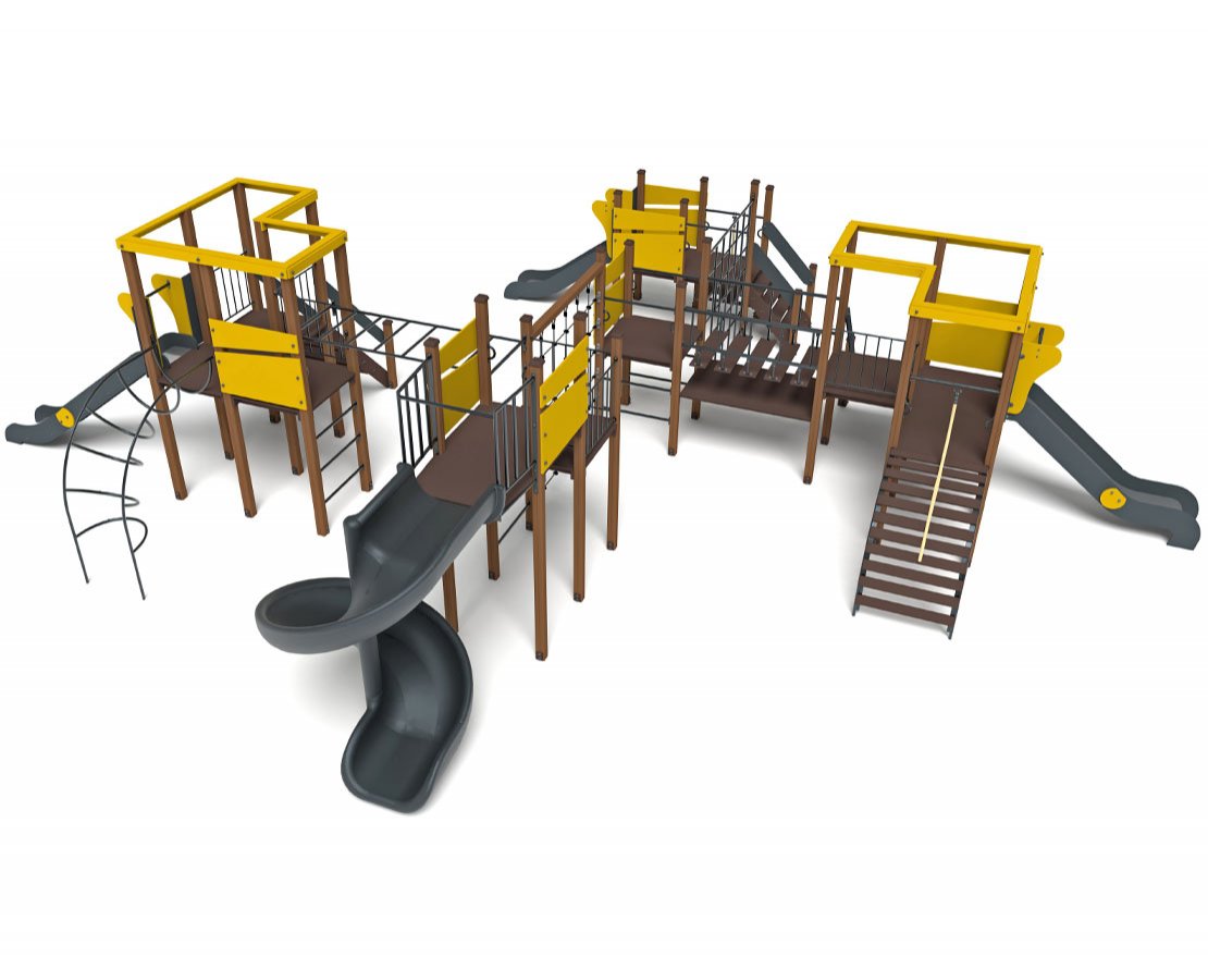 Уличный ДСК Геометрия Н-900,1200 и 2000 ДИО 09040 - вид 4