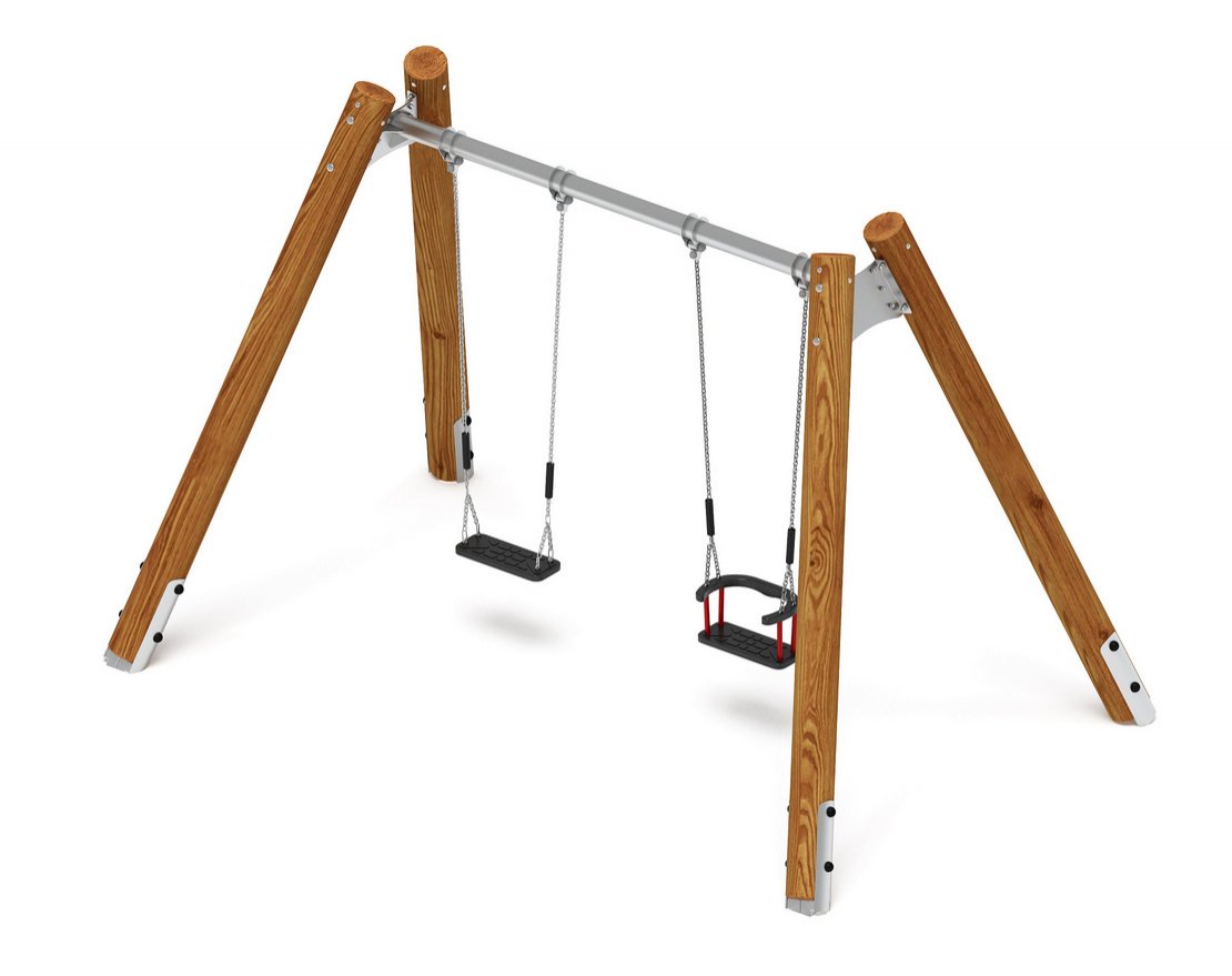 Качели Единство (лиственница) 8 - вид 7