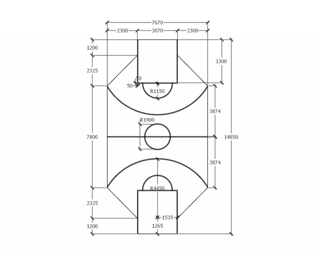 Универсальная спортивная площадка TORUDA SP-4 - вид 2