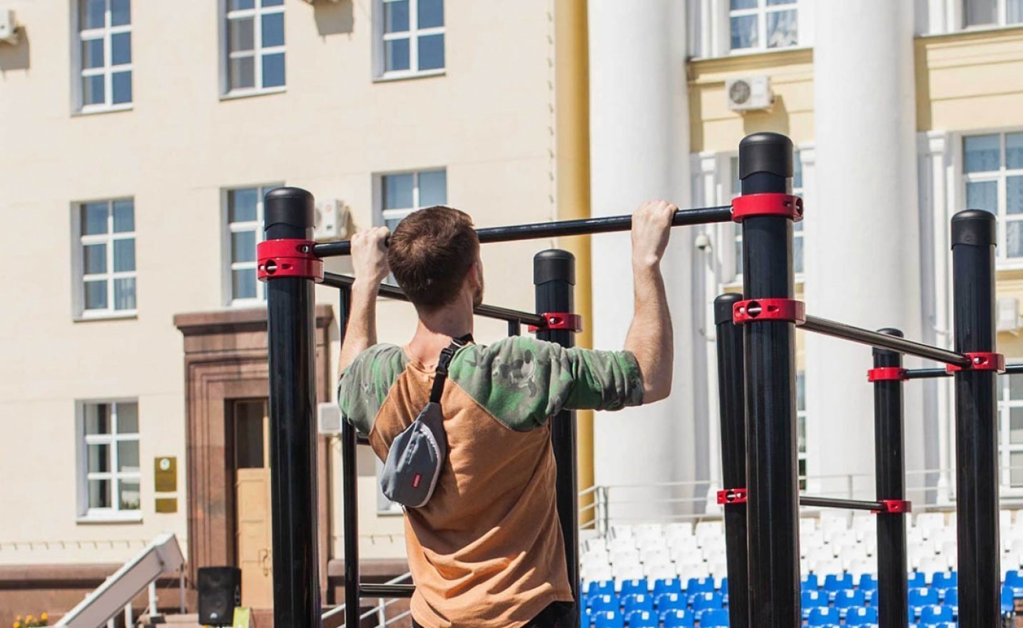 Мобильный комплекс для Воркаут и ГТО Профи-5 - вид 2