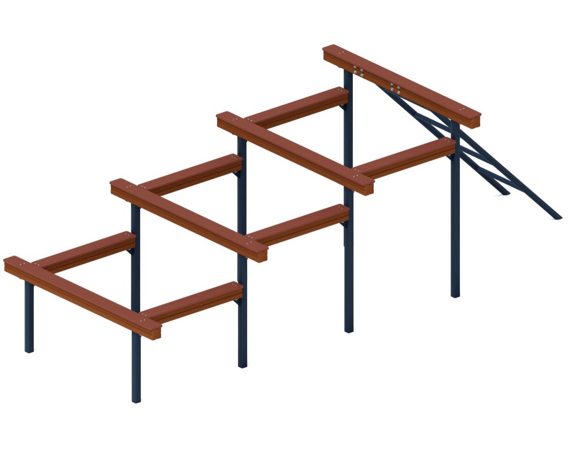 Полоса препятствий Штурм руин - вид 2