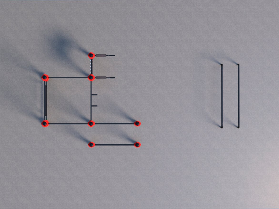 Оборудование для воркаута для коттеджа 1-5 (8 х 6 м) - вид 2