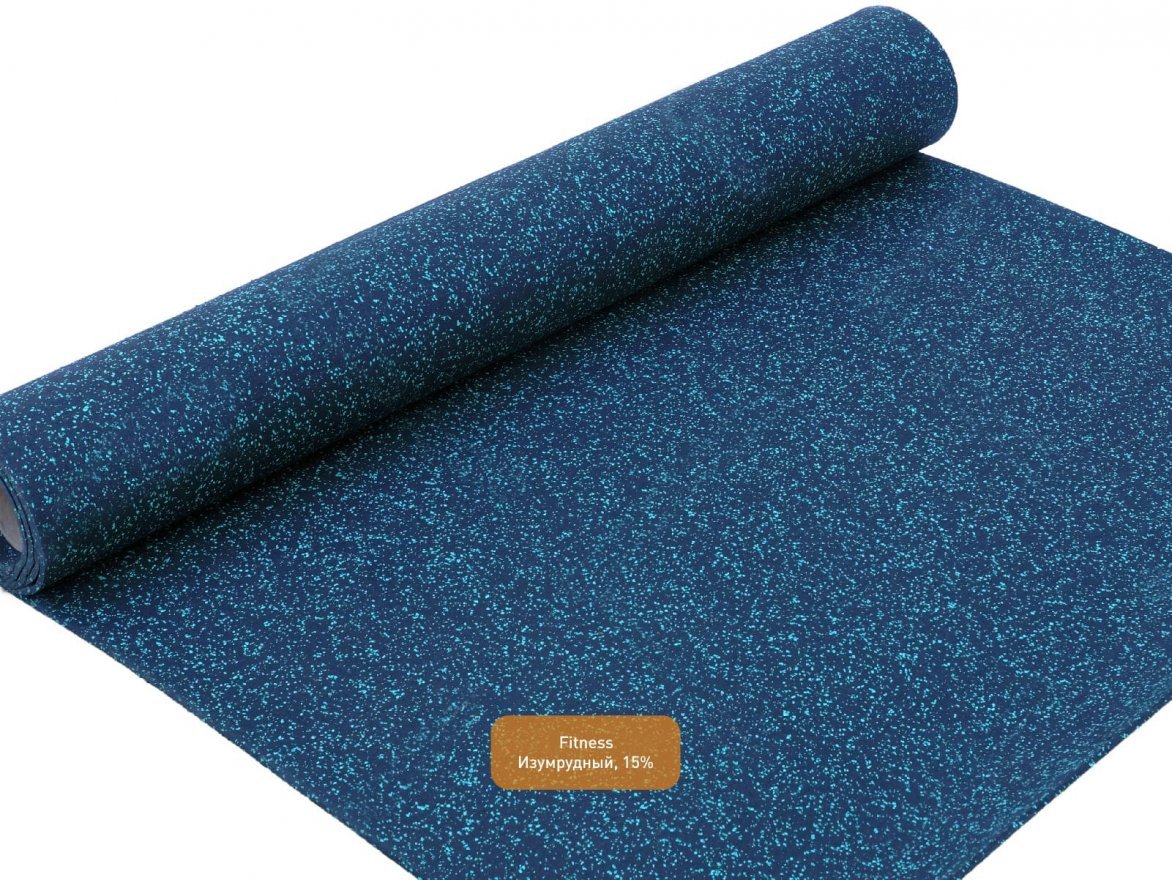 Рулонное покрытие Fitness 15 (4-12 мм) - вид 2