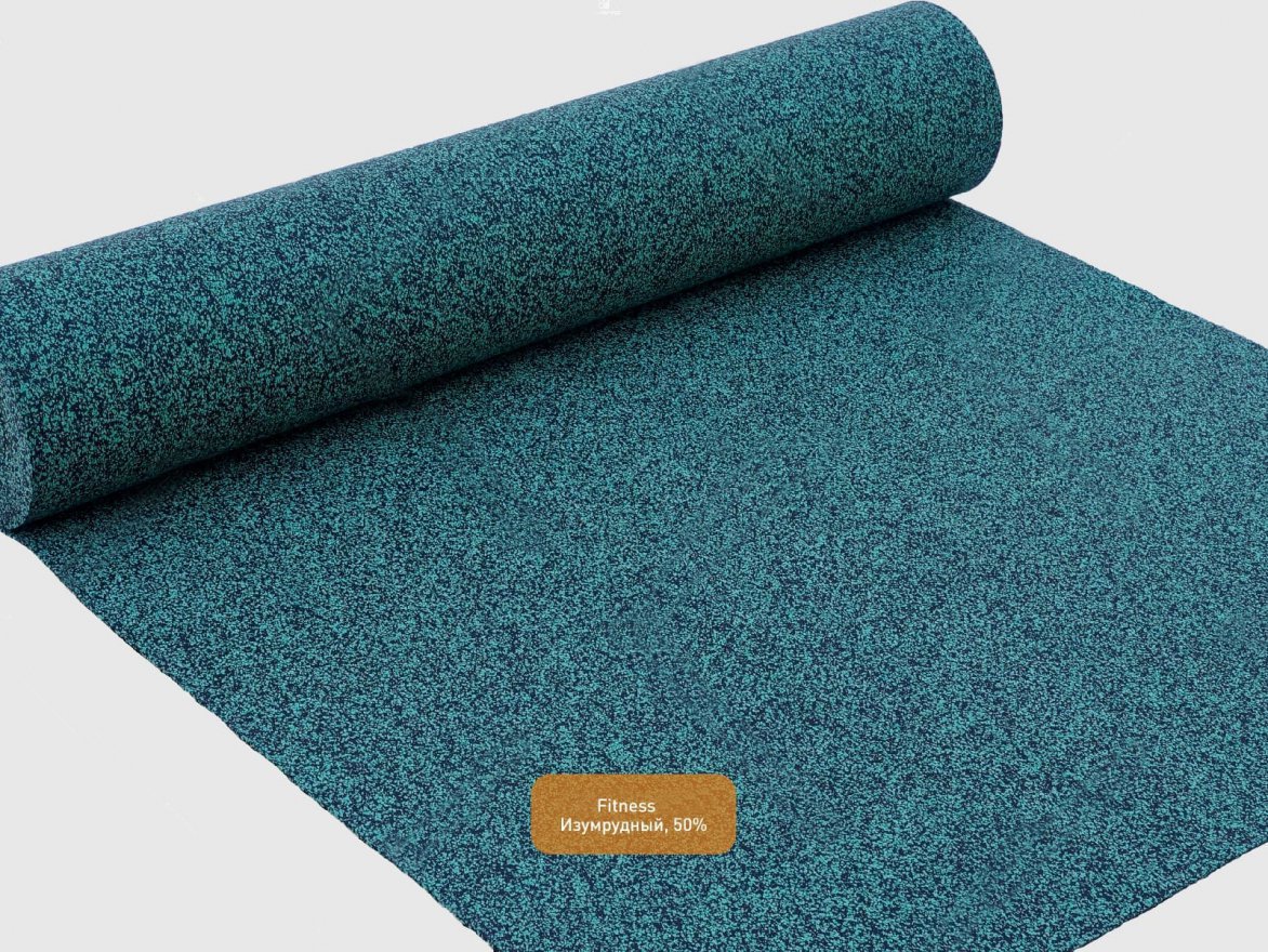 Рулонное покрытие Fitness 100 (4-12 мм)